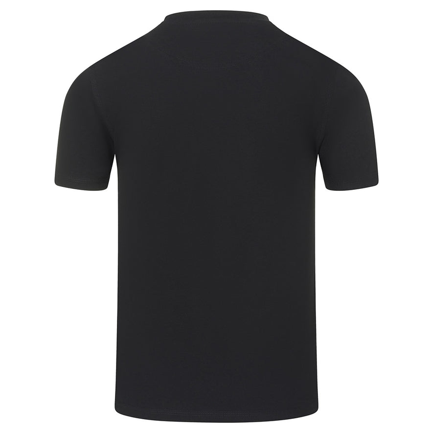 Back of Orn Workwear Waxbill EarthPro T-Shirt in black.