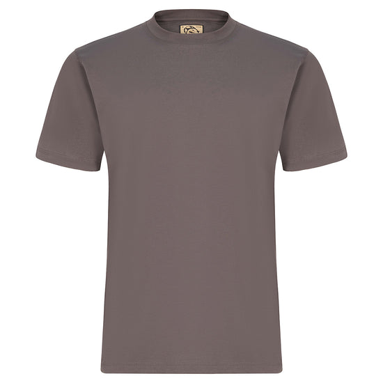 Orn Workwear Waxbill EarthPro T-Shirt with round neck in graphite.