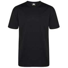 Orn Workwear Goshawk T-Shirt with round neck in black.