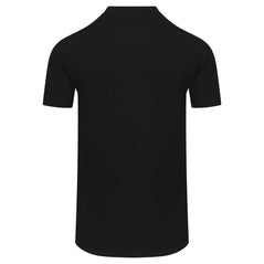 Back of Orn Workwear Goshawk T-Shirt in black.