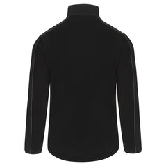 Back of Orn Workwear Bateleur EarthPro Fleece in black.