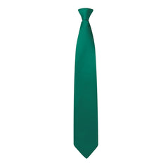 Orn Workwear ORN Clip-on Tie in bottle green.