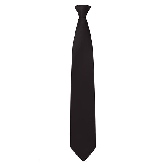Orn Workwear ORN Clip-on Tie in black.