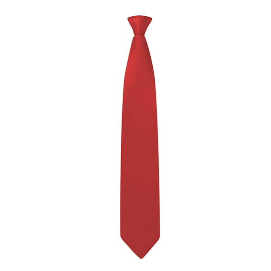 Orn Workwear ORN Clip-on Tie in red.