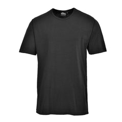 Black portwest thermal baselayer short sleeve t-shirt.