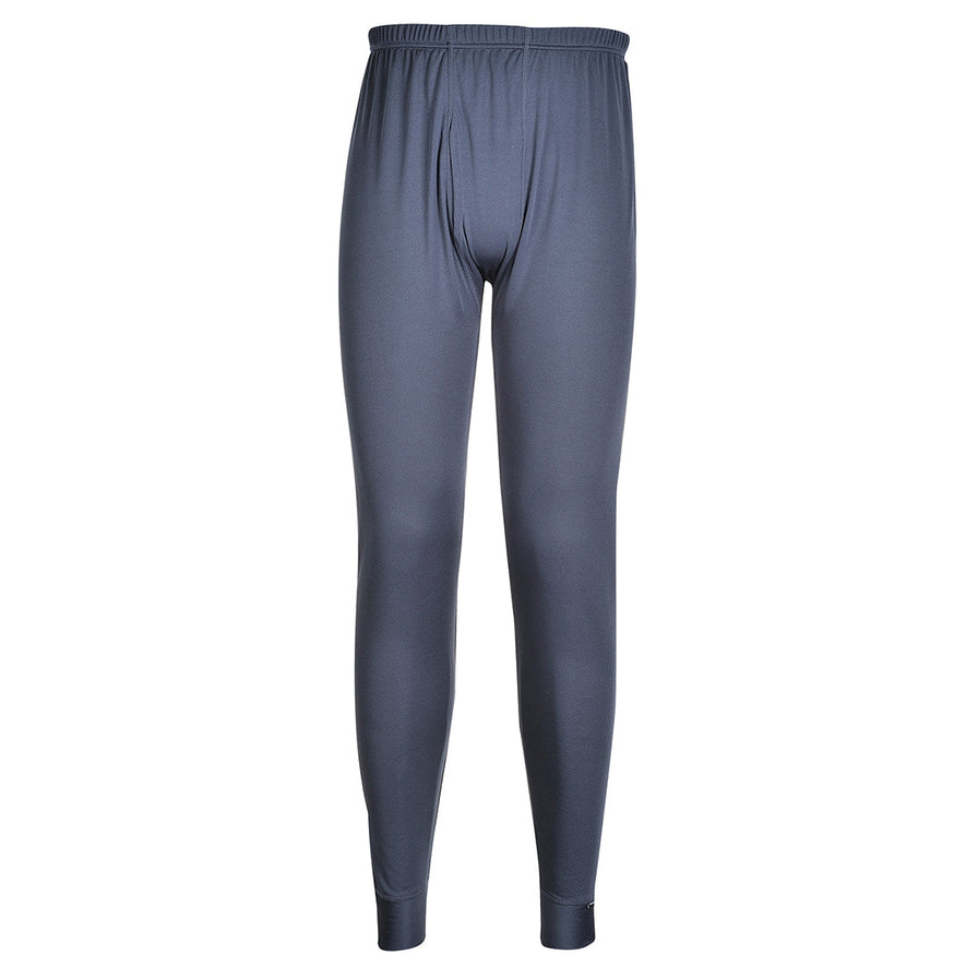 Navy portwest thermal baselayer leggings. Leggings have elasticated waist.