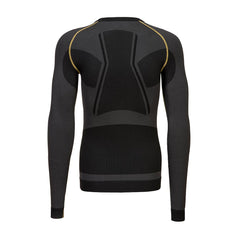 Charcoal Air Baselayer Baselayer with yellow trim