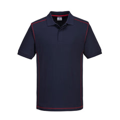 Navy and Red Two Tone Polo Shirt