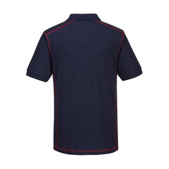 Navy and Red Two Tone Polo Shirt