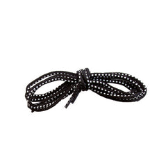 Black and white Base shoelaces which are 100cm in length.