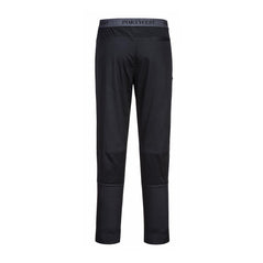Black Surrey Chefs Trouser. Trouser has an elasticated waist.