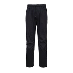 Black Portwest Meshair Pro Chefs trouser.