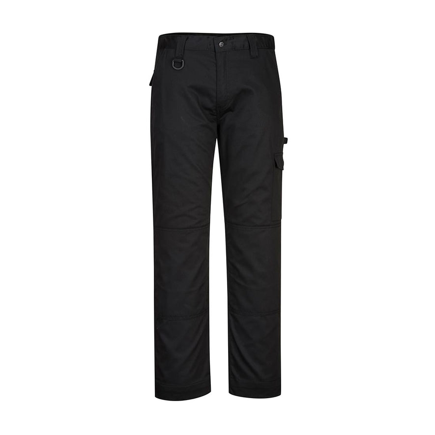Black Essential Super Work Trouser with left pocket