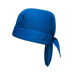 Blue Cooling Head Band with knot at the back