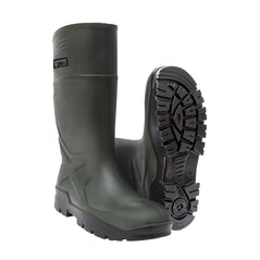 Green PU Non Safety Wellington  with black sole