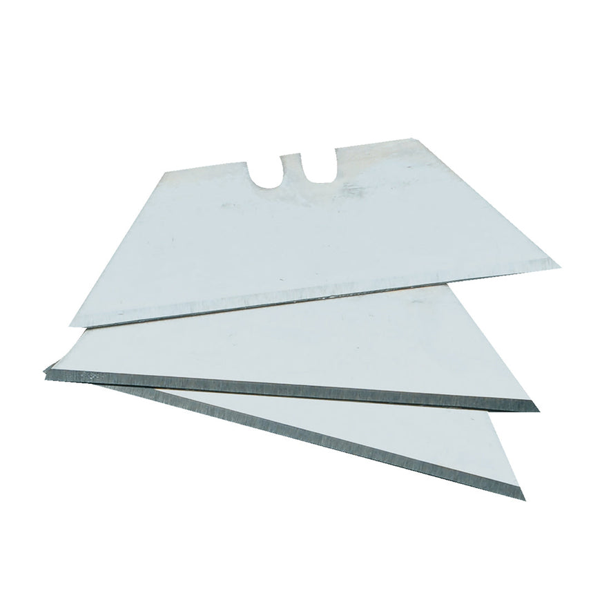 Silver replacement blade pack of 10 for KN30 and KN40 safety knives.