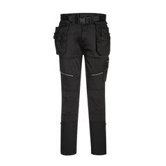 Black Holster jogger with holster pockets and with detail on thigh 