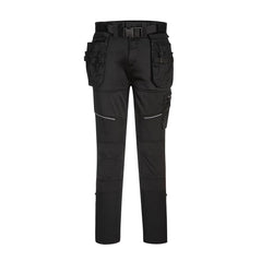 Black Holster jogger with holster pockets and with detail on thigh