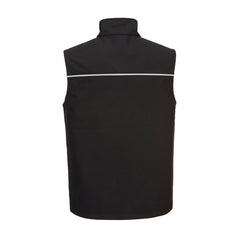 KX3 Softshell gilet with zip and three large pockets and zip pocket