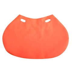 Orange portwest neck cover. Neck cover is attachable to hard hats and protects from splashes and the sun.