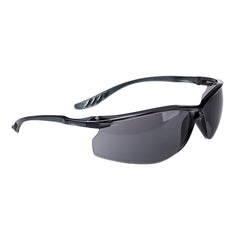Portwest lite safety spectacle with smoke lens and smoke grame