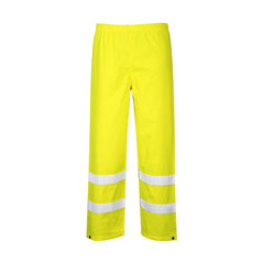 Yellow Hi-Vis Traffic Trouser with reflective strips