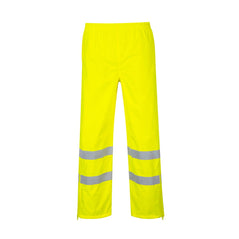 Yellow Hi-Vis Breathable Trouser with reflective strips
