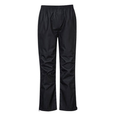 Black Portwest Vanquish Trouser. Trouser has an elasticated waistband. 