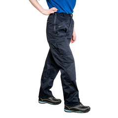 Person wearing Ladies action trousers and portwest shoes.