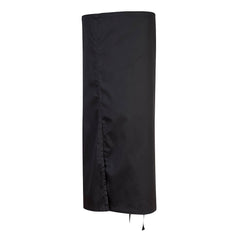 Black portwest apron. Apron is 80 cm long and has a split finish for easy walking. Apron is waist tie fasten.