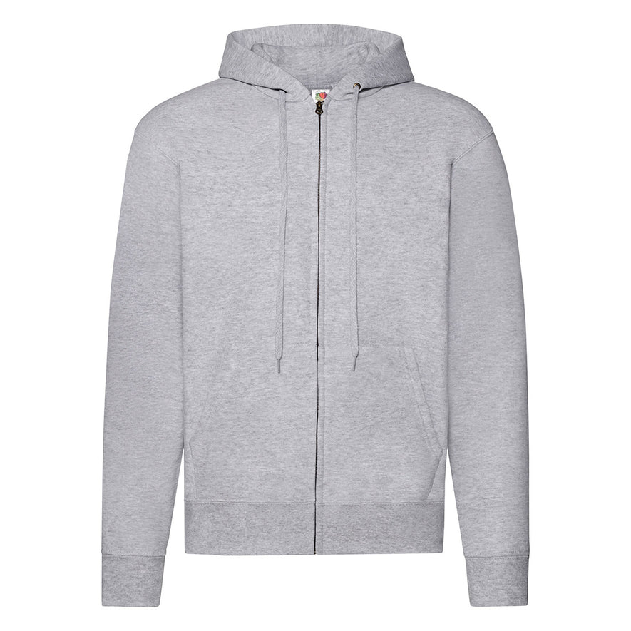Classic 80/20 hooded sweatshirt jacket