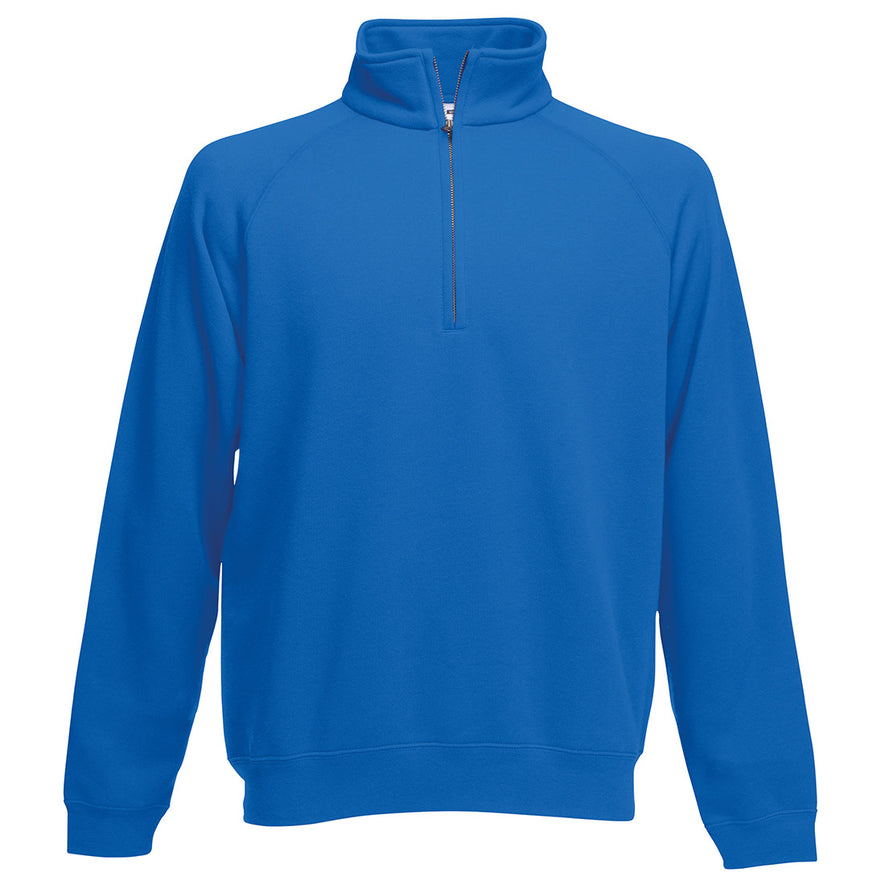Classic 80/20 zip neck sweatshirt