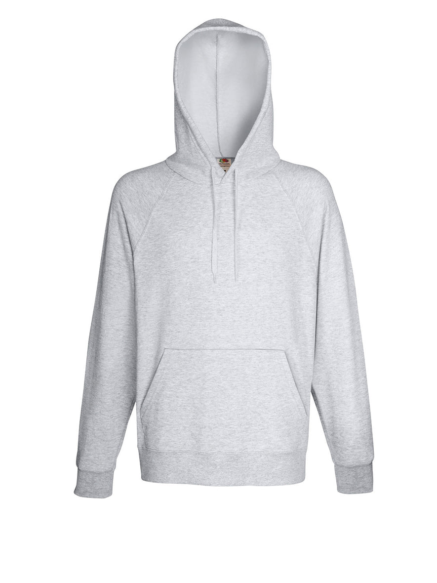 Lightweight hooded sweatshirt