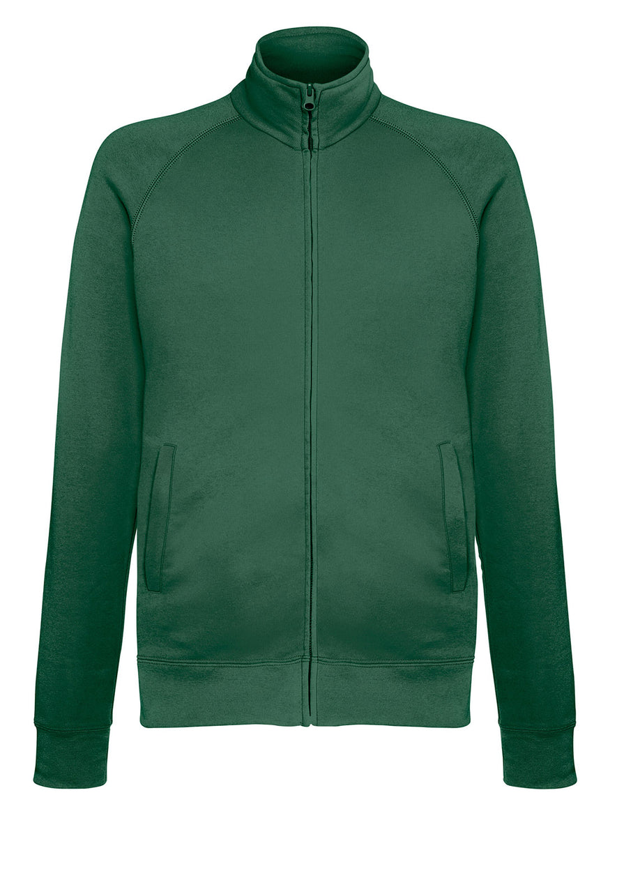 Lightweight sweatshirt jacket