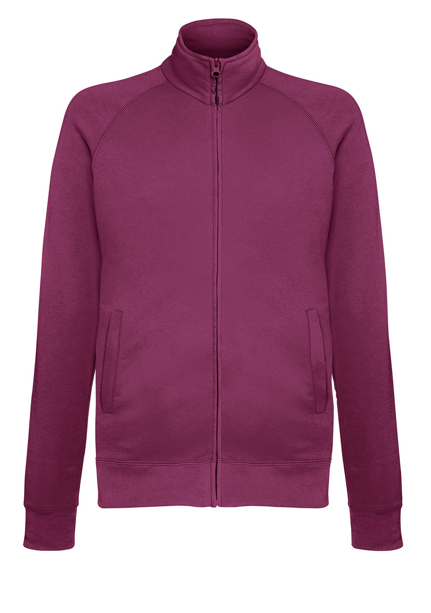 Lightweight sweatshirt jacket