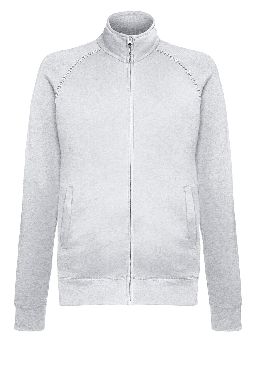 Lightweight sweatshirt jacket