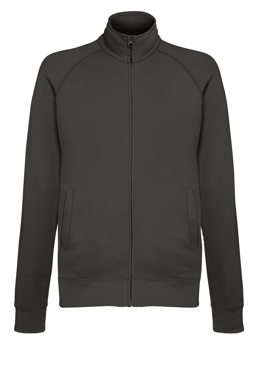 Lightweight sweatshirt jacket