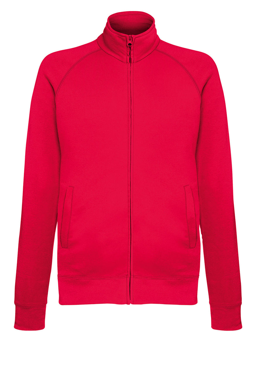 Lightweight sweatshirt jacket