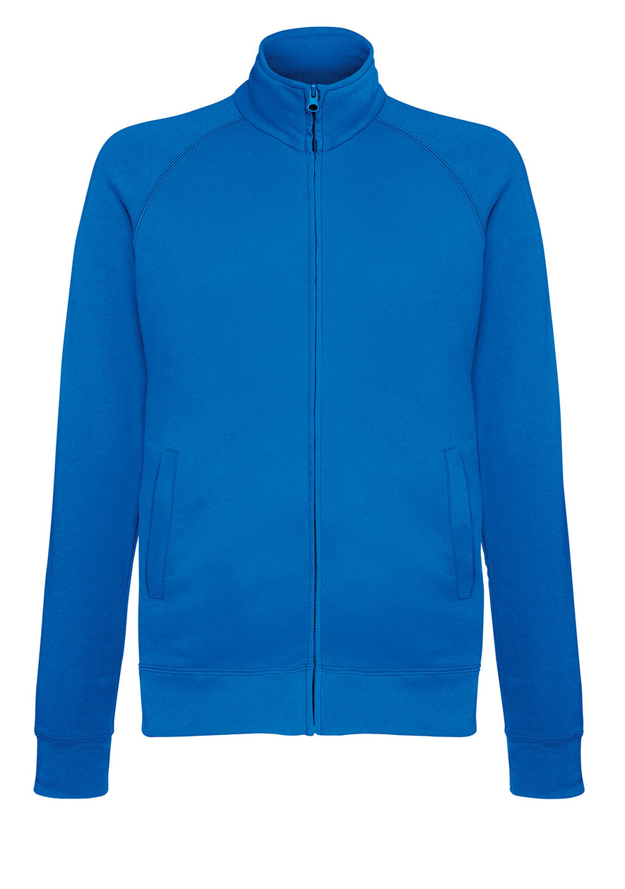 Lightweight sweatshirt jacket