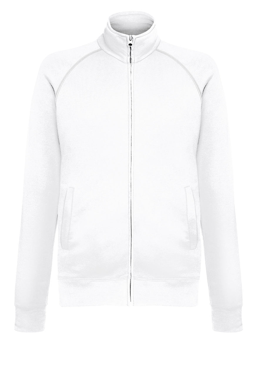 Lightweight sweatshirt jacket