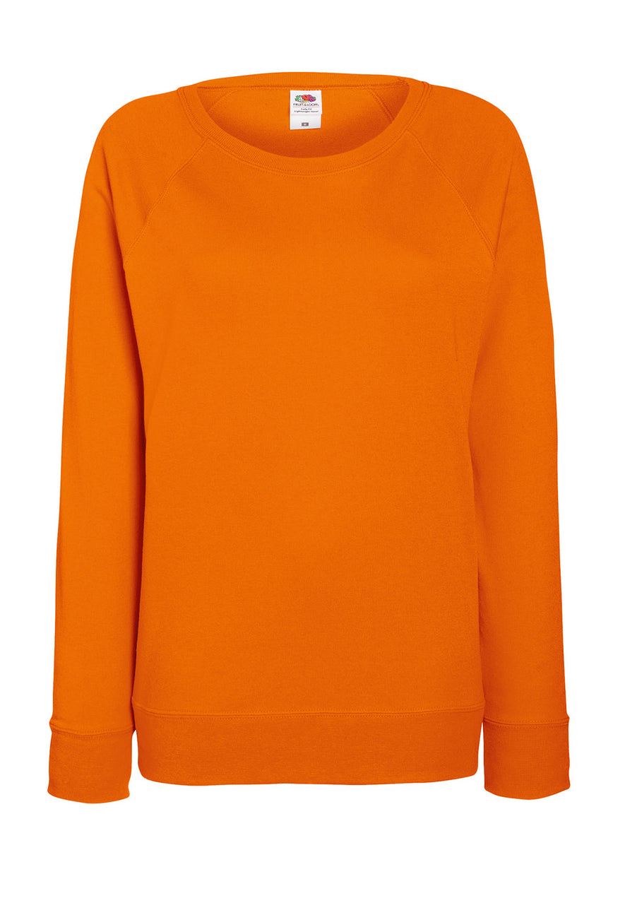 Women's lightweight raglan sweatshirt
