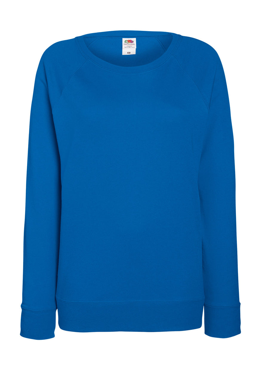 Women's lightweight raglan sweatshirt