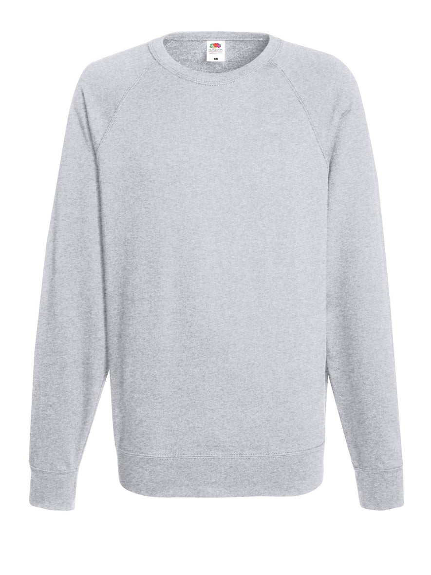 Lightweight raglan sweatshirt