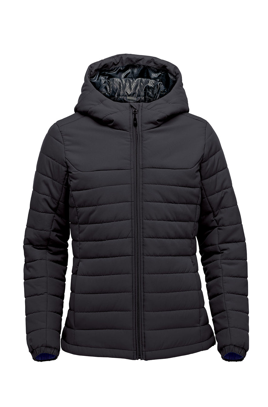 Women’s Nautilus quilted hooded jacket