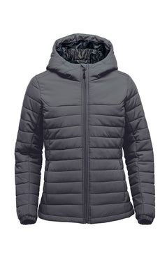 Women’s Nautilus quilted hooded jacket
