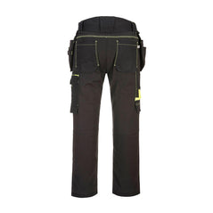 Black WX3 Eco Stretch Holster Trouser with holster pockets on waist and thigh