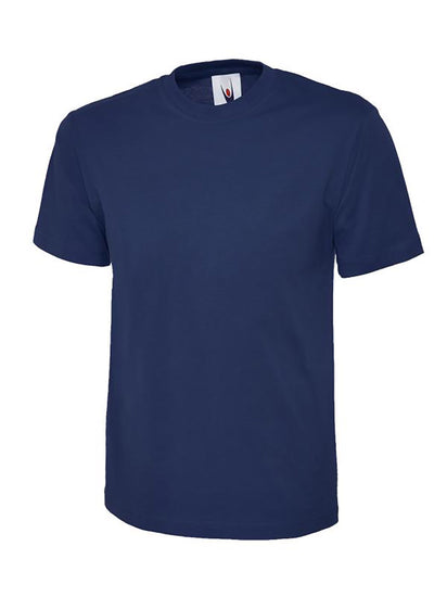 Uneek Clothing UC301 180 GSM Classic T-shirt with short sleeves and round neck in french navy.