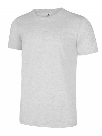 Uneek Clothing UC320 - 150 GSM Olympic T-shirt short sleeve in heather grey.