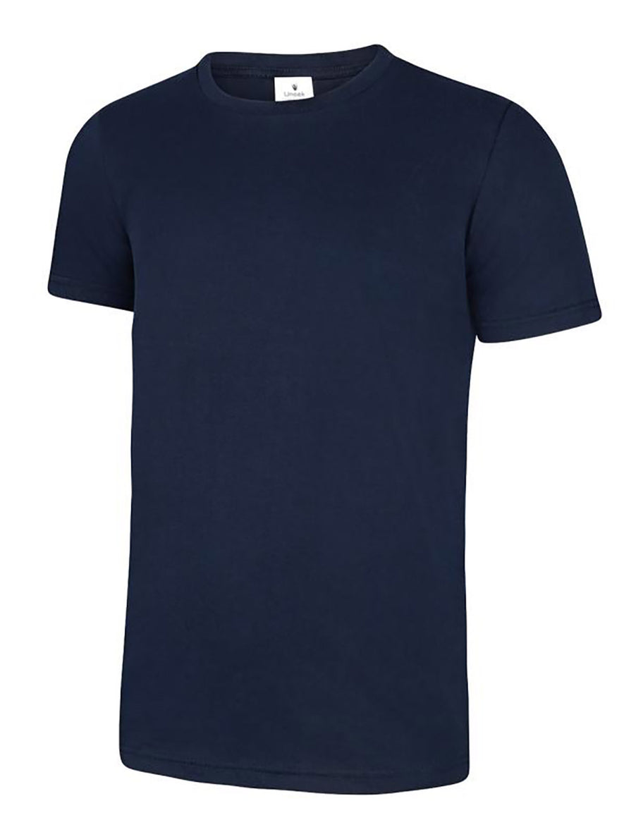 Uneek Clothing UC320 - 150 GSM Olympic T-shirt short sleeve in navy.