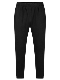 Uneek Clothing UX9 The UX Jogging Pants in black with elasticated waist and ankles.